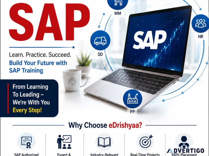Sap certification training learn today lead tomorrow with e