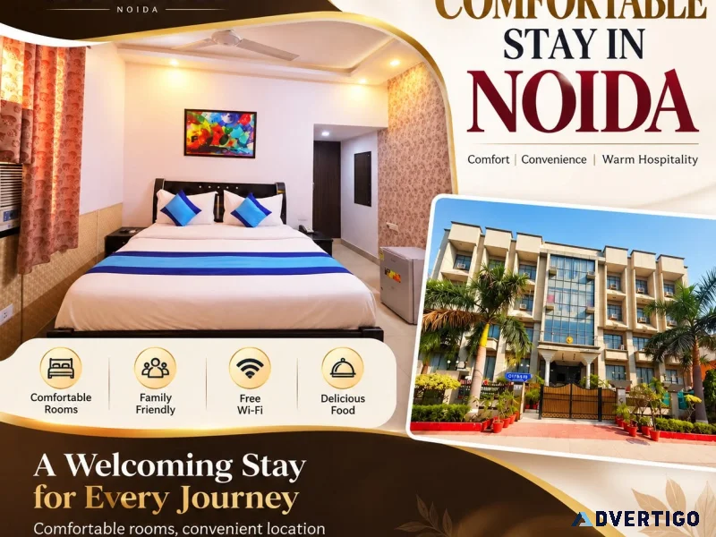 Hotels near noida sector 18 metro station