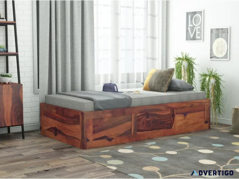 Solas diwan bed with storage