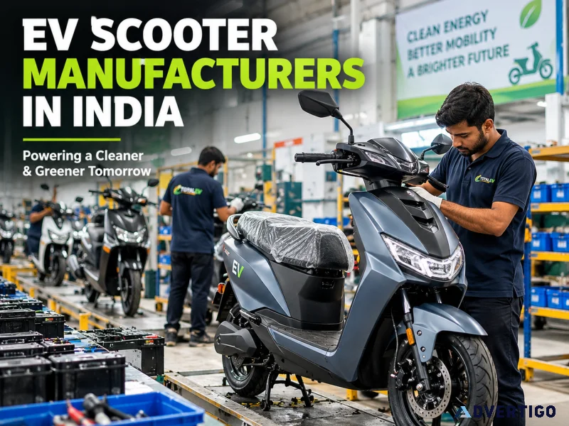 Electric mobility solutions from ev scooter manufacturers in ind