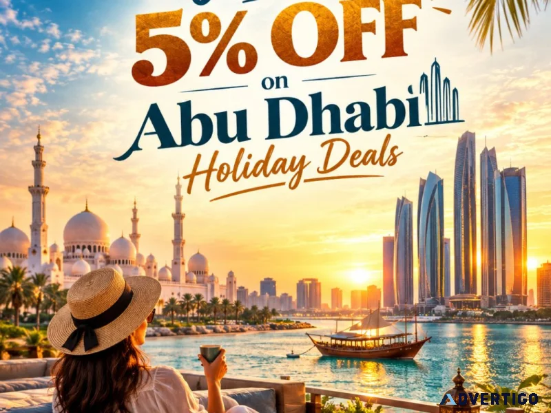 Unlock 5 off on abu dhabi holiday deals 91 9090484850