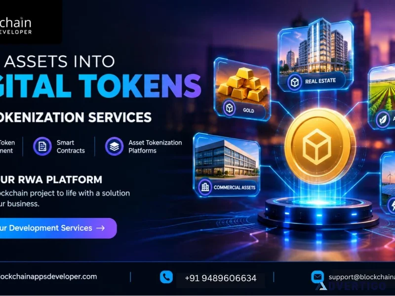 Rwa tokenization development services for businesses