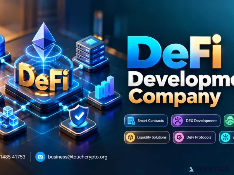 Professional defi development for modern financial services