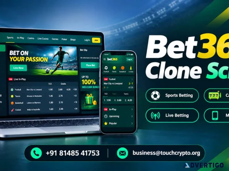 Feature rich bet365 clone script for online betting businesses
