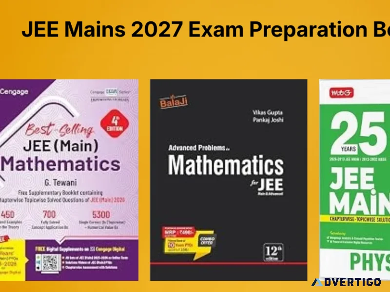 Where to buy jee mains 2027 exam preparation books online