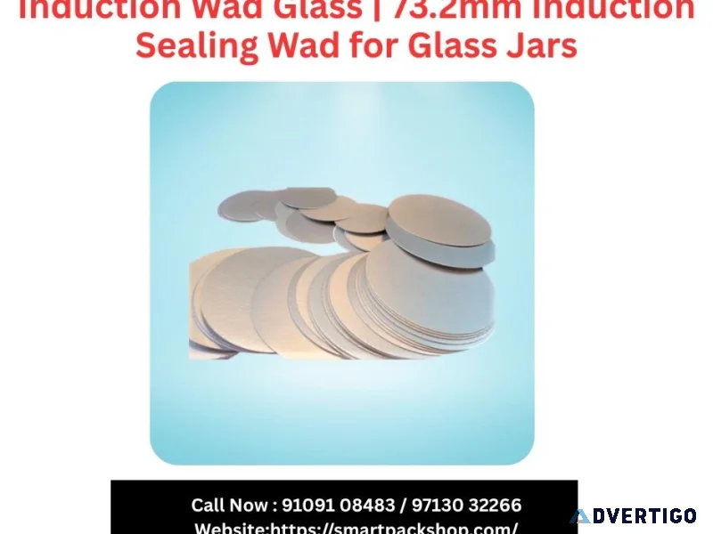 Induction wad glass 732mm induction sealing wad for glass jar