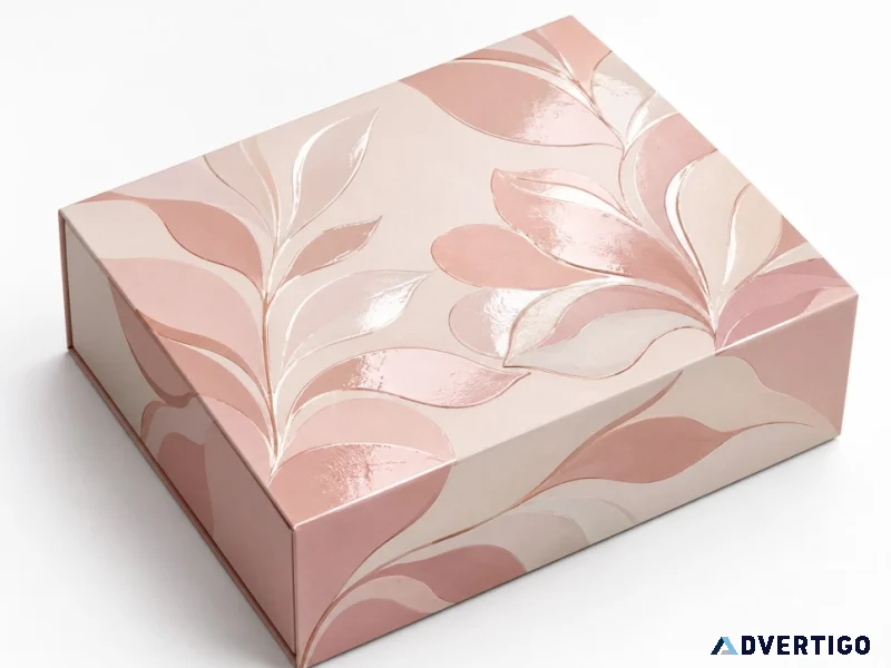 Custom uv printed box manufacturer shubh packaging