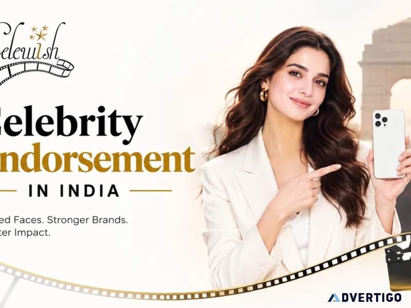 Celebrity endorsement services in india for powerful brand promo