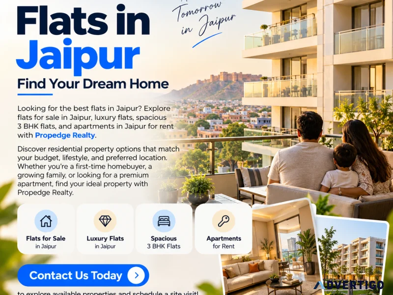 Flats in jaipur find your dream home