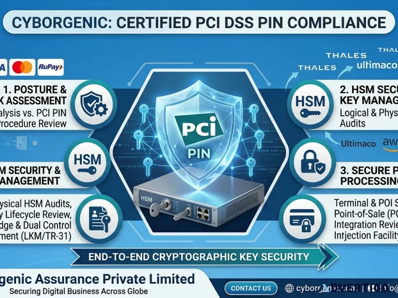 Certified pci dss pin compliance hsm audit services