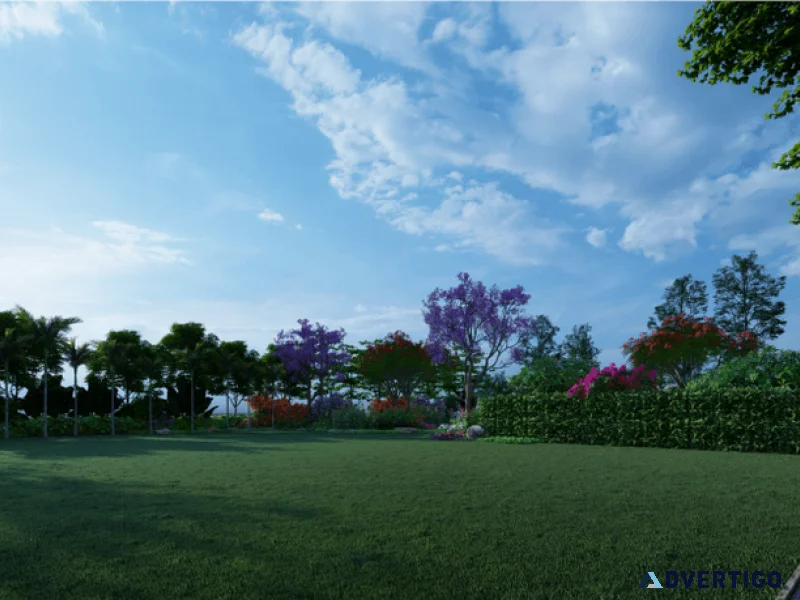 Premium plots in hyderabads financial district price trends