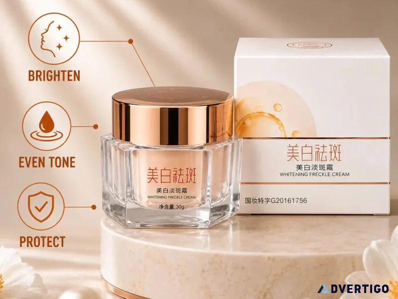 Whitening freckle cream