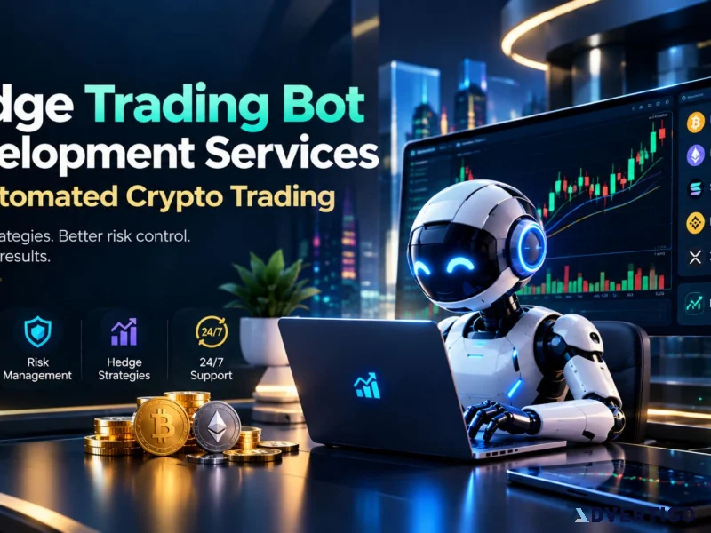 Hedge trading bot development services for automated crypto trad