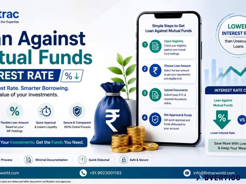 Loan against mutual funds interest rate check key loan terms