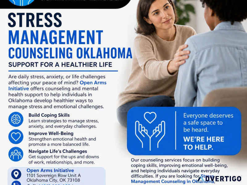 Stress management counseling oklahoma support for a healthier