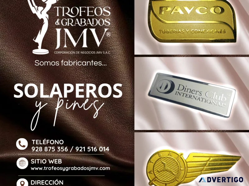 Solaperos en bronce