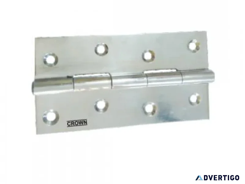 Ss hinges by crown isi for reliable door hardware applications