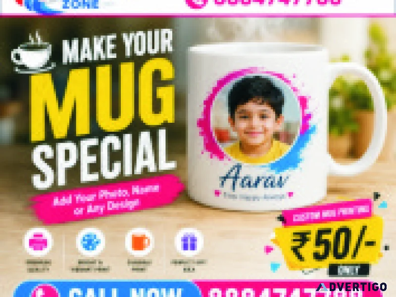 Custom mug printing starting at 50 photo mug printing servic