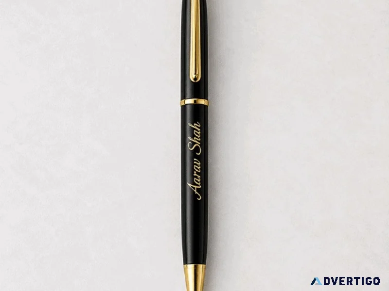 Personalised pen gift custom engraved pens