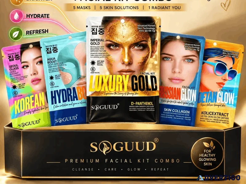 Premium facial kit combo