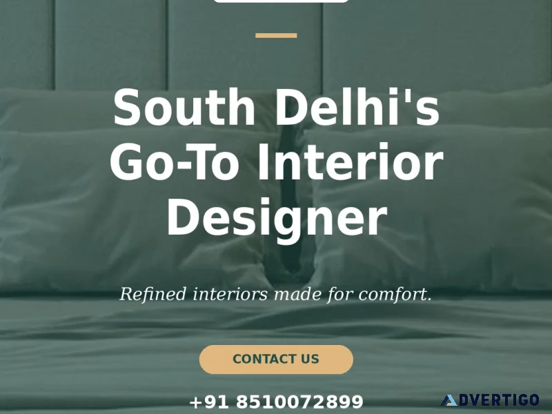 Best interior designer in south delhi for refined living
