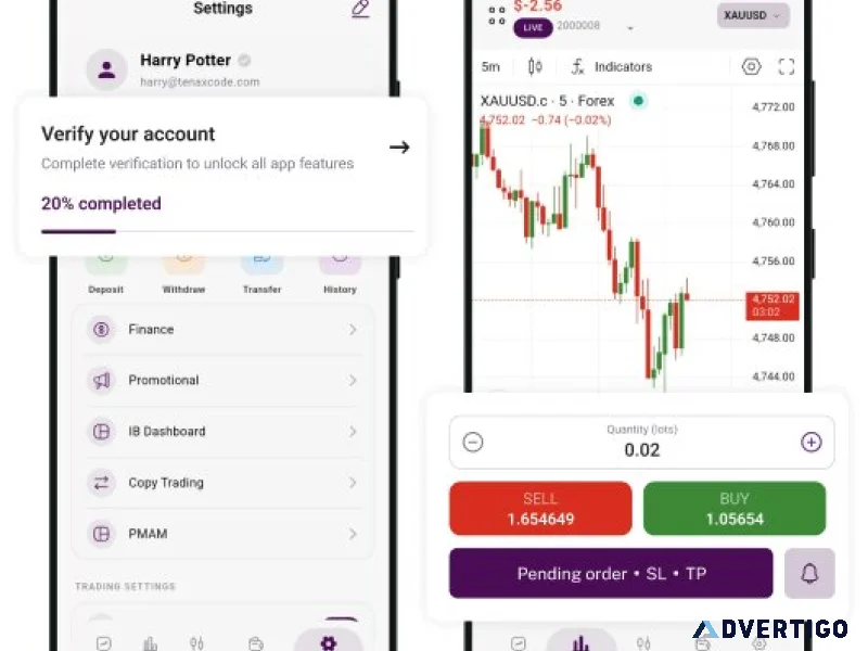 Forex broker application provider in india