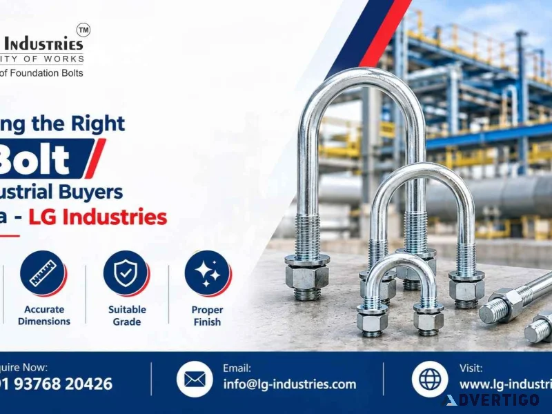 Choosing the right u bolt for industrial buyers in india