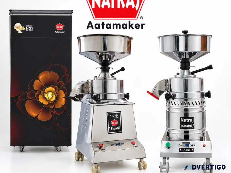 Buy a quality domestic flour mill for your home natraj aata ch
