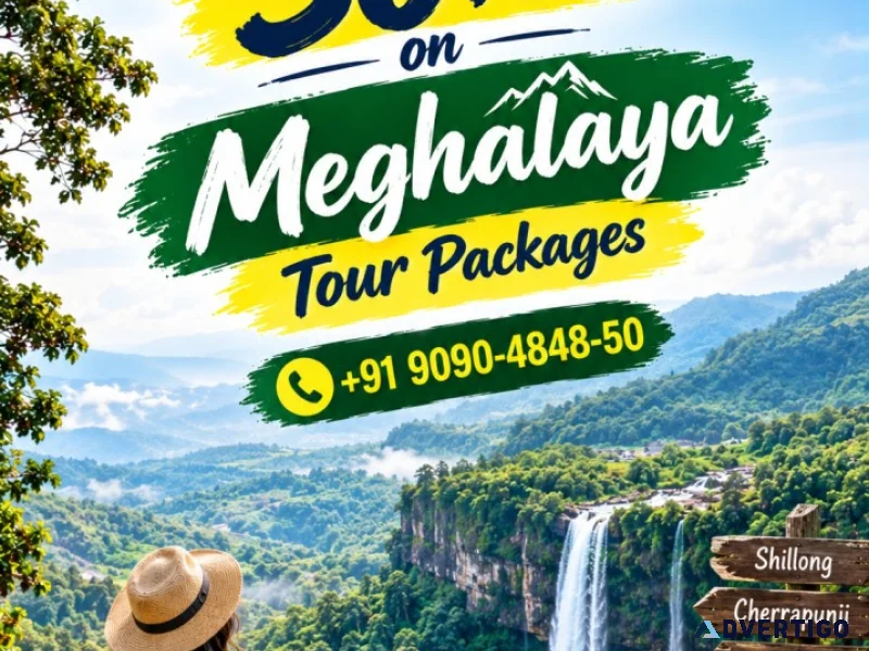 Save up to 30 on meghalaya tour packages 91 9090484850