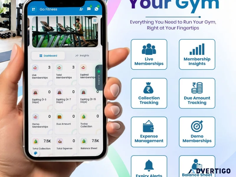Gogym4u gym management app for modern gym owners