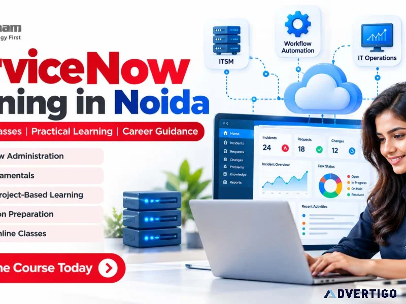 Servicenow training in noida with online classes and practical l