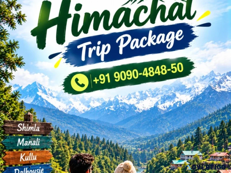 Get 10 off on himachal trip package 91 9090484850
