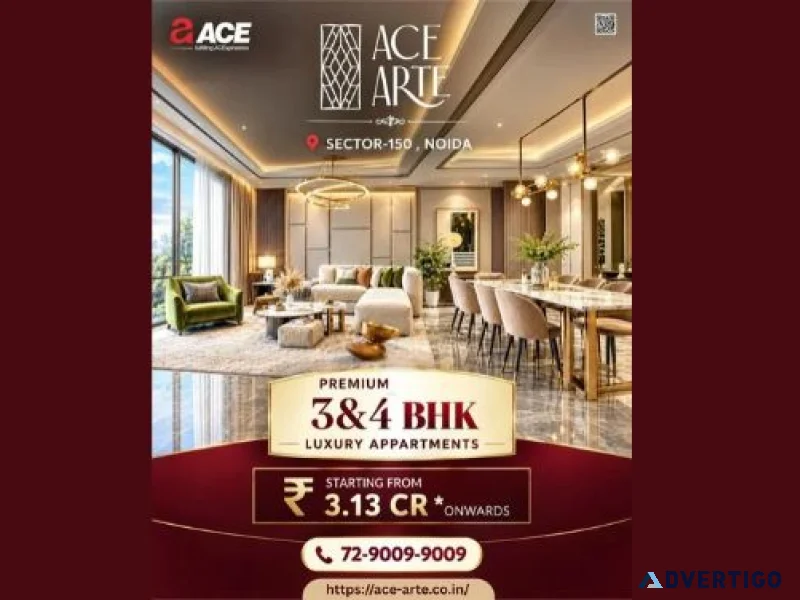 Ace arte sector 150 noida upcoming luxury residences in noida