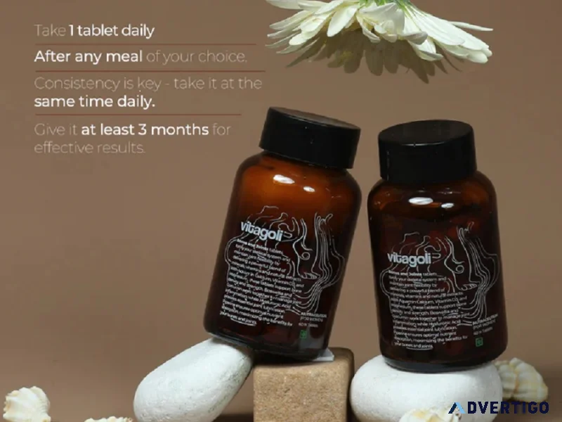 Vitagoli bone health supplement for stronger bones