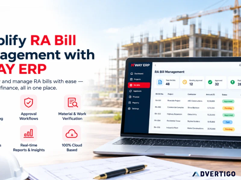 Simplify ra bill management with nway erp