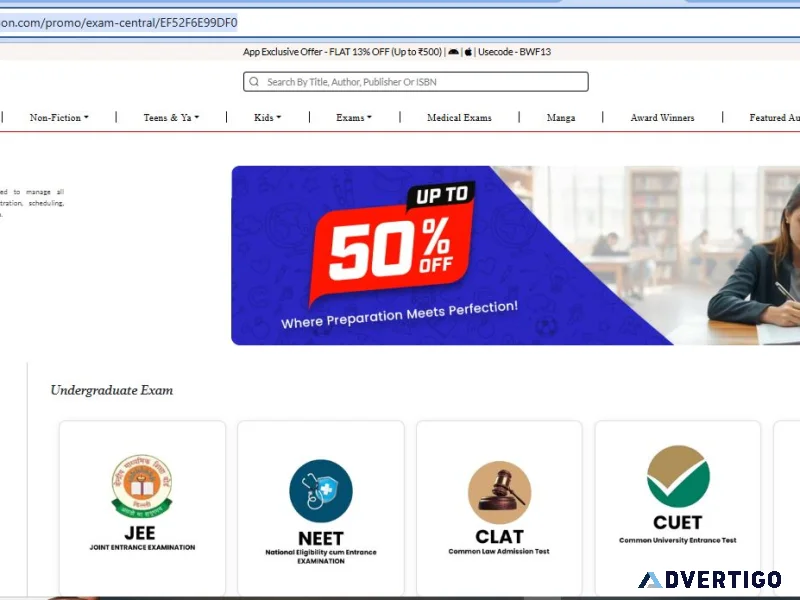 Where to buy competitive exam preparation books 2027 online