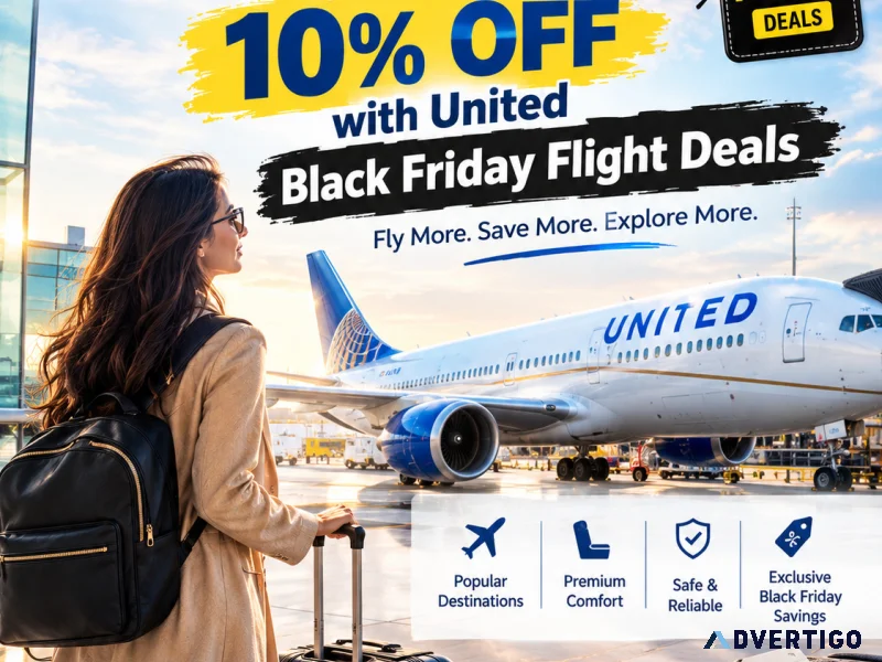 United blriday flight deals