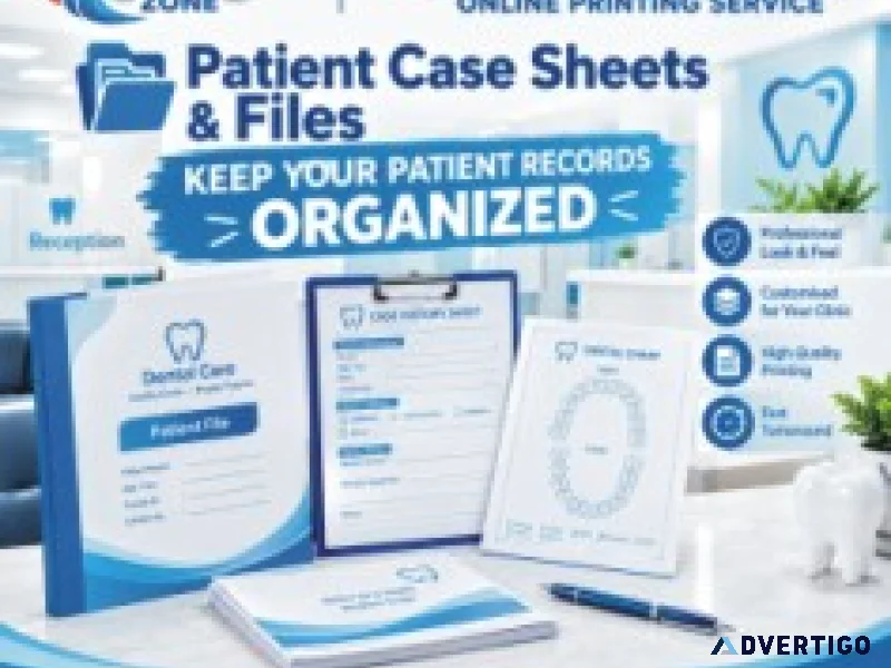 Digital printing services prescription pads patient registra
