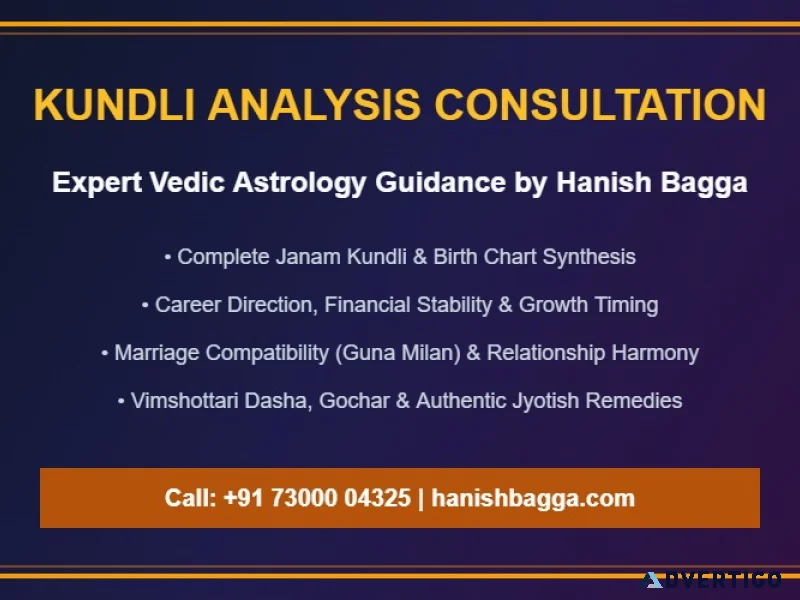 Kundli analysis consultation - vedic astrology guidance