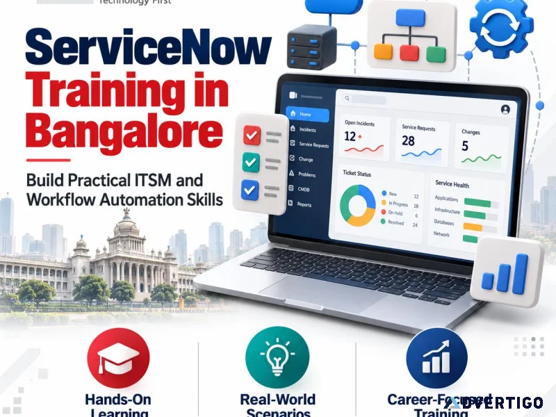 Servicenow training in bangalore with practical learning