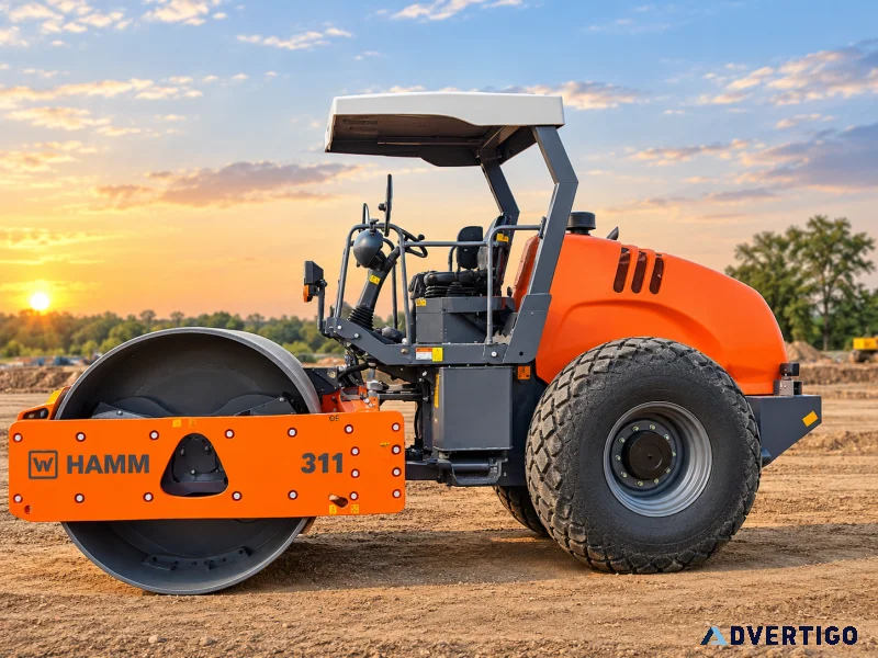 Construction equipment on rent