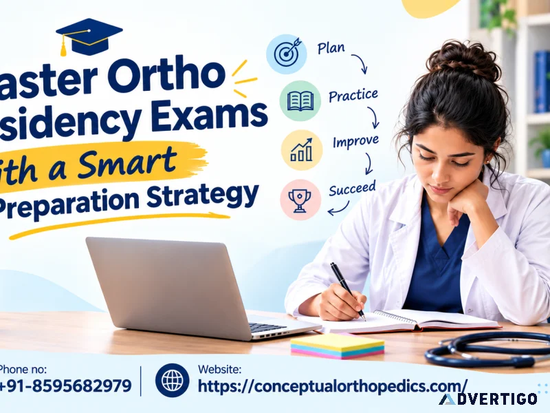 Master ortho residency exams with a smart preparation strategy