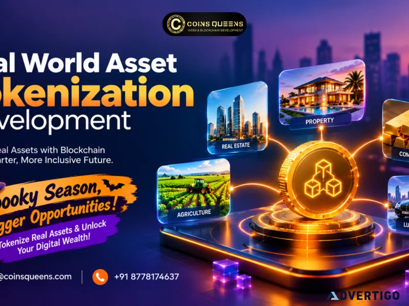 Realworld asset tokenization development services 999