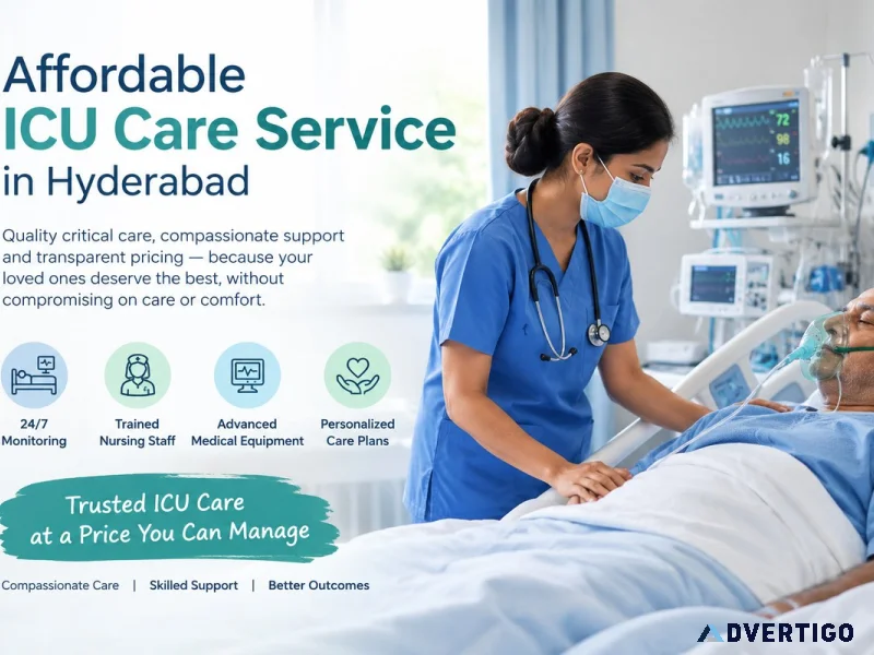 Affordable icu care service in hyderabad