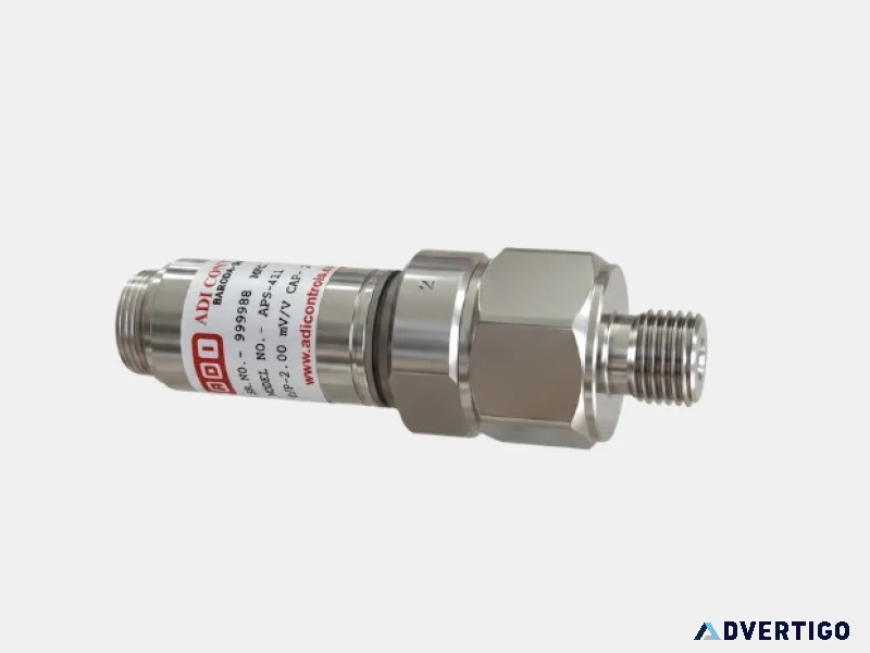 What is a pressure transducer and how does it work