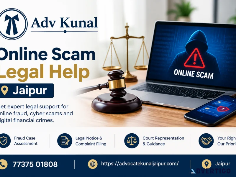 Online scam legal help jaipur