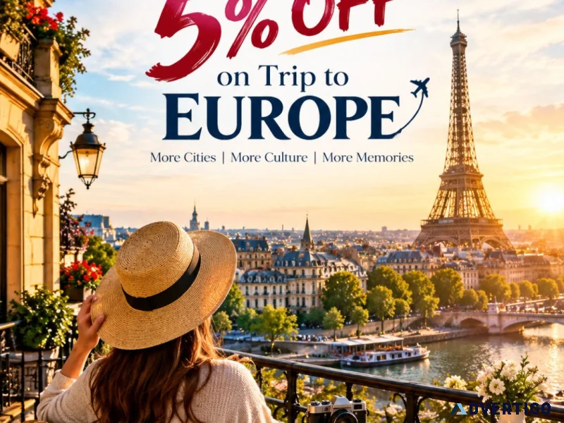 Limited deal 5 off on trip to europe 91 9090484850