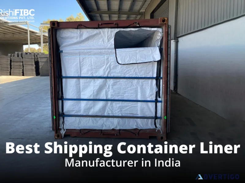 Best shipping container liner manufacturers in india rishi fib