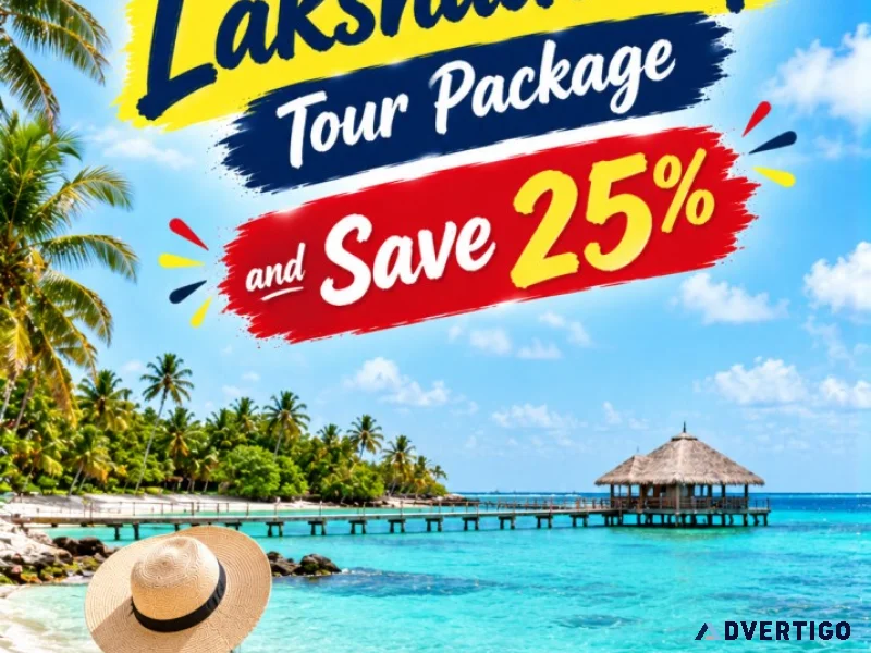 Book lakshadweep tour package and save 25