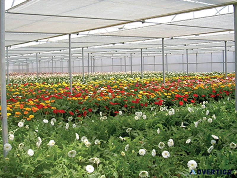 Shade net house for farming uses applications crop benefits